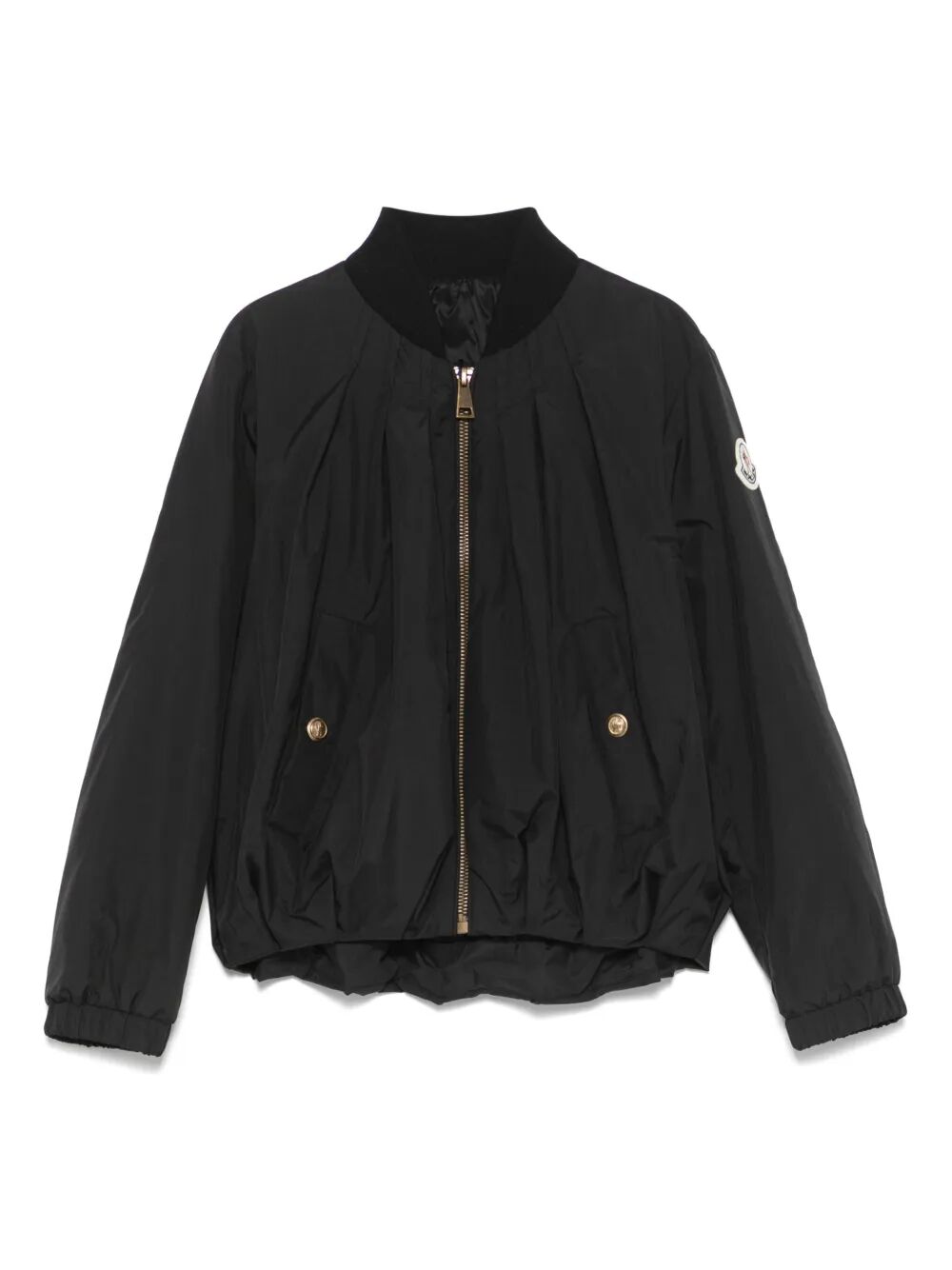 EVODIA NYLON POPLIN BOMBER JACKET