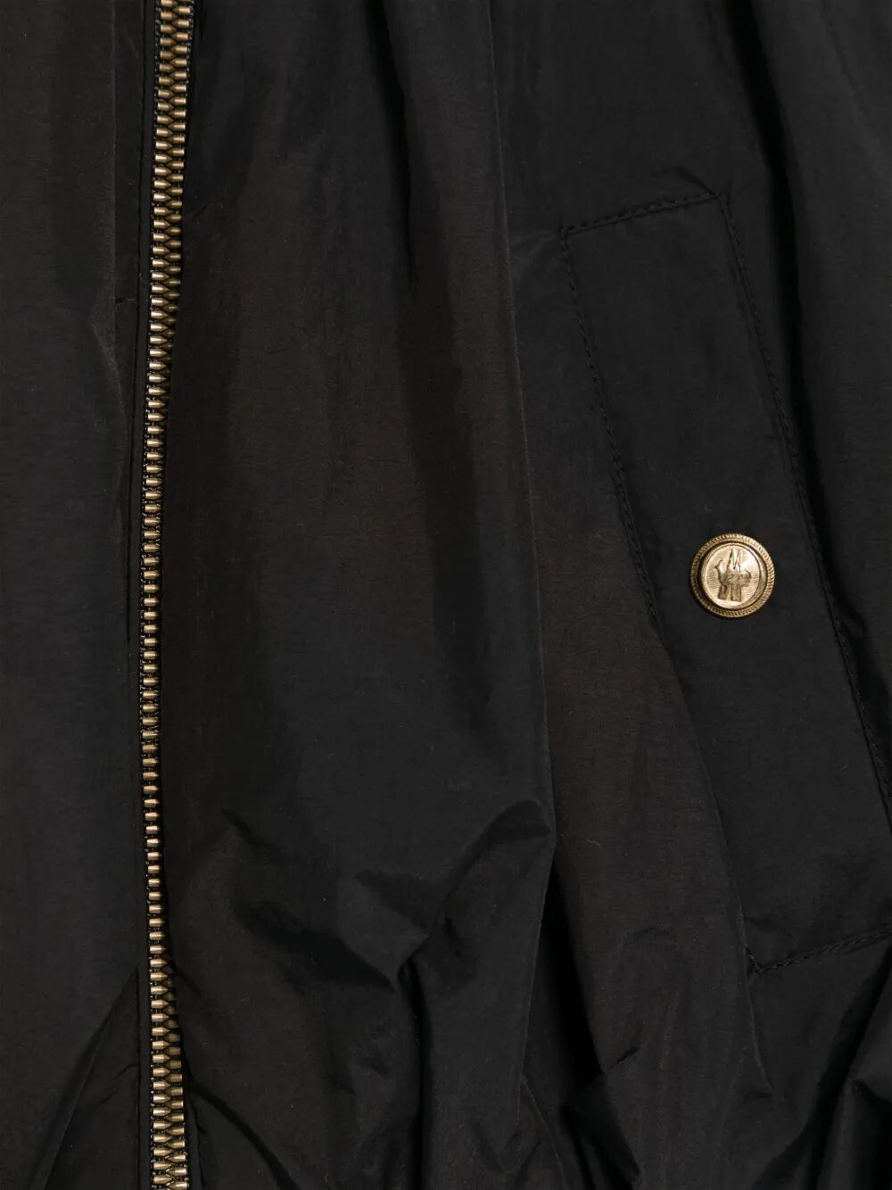 EVODIA NYLON POPLIN BOMBER JACKET