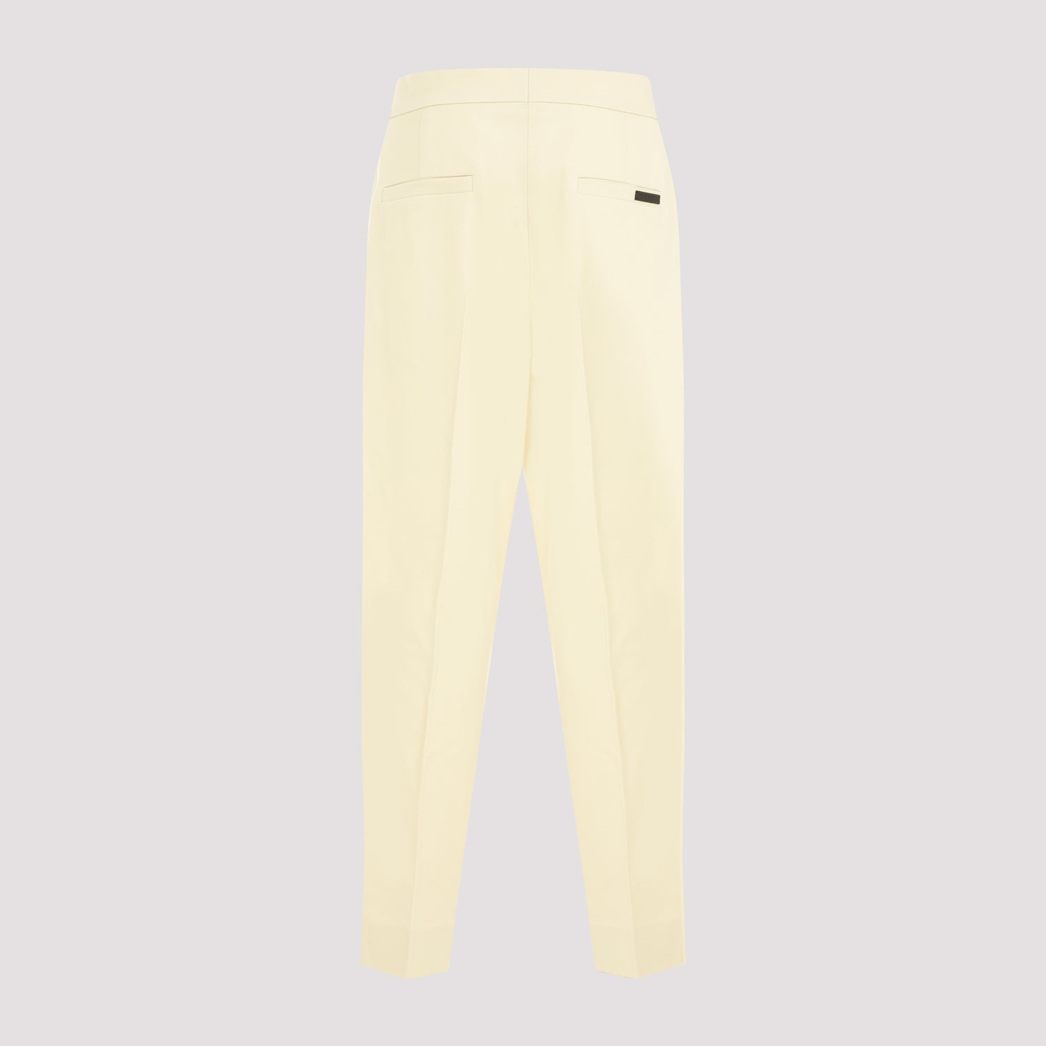 Single Pleat Tapered Trousers