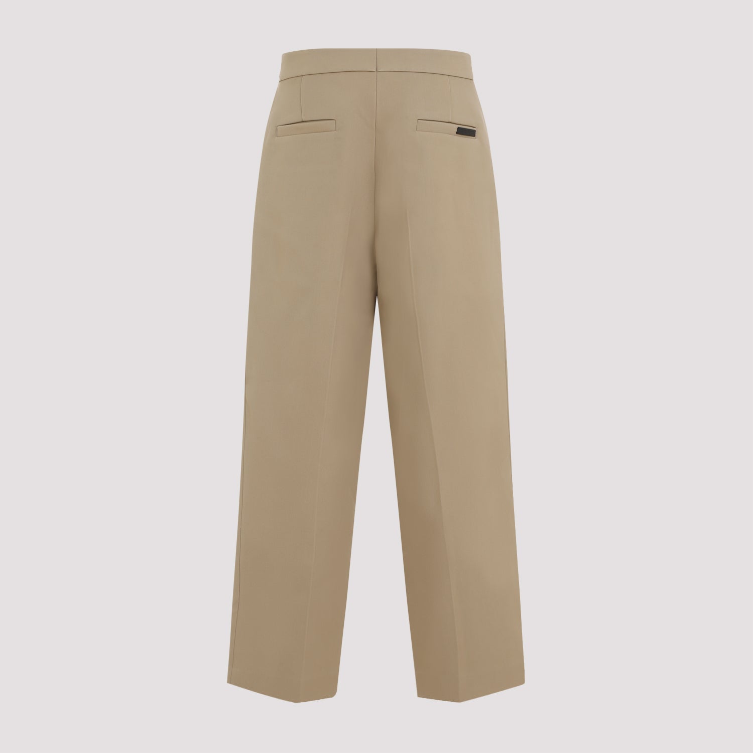 Single Pleat Relaxed Trousers