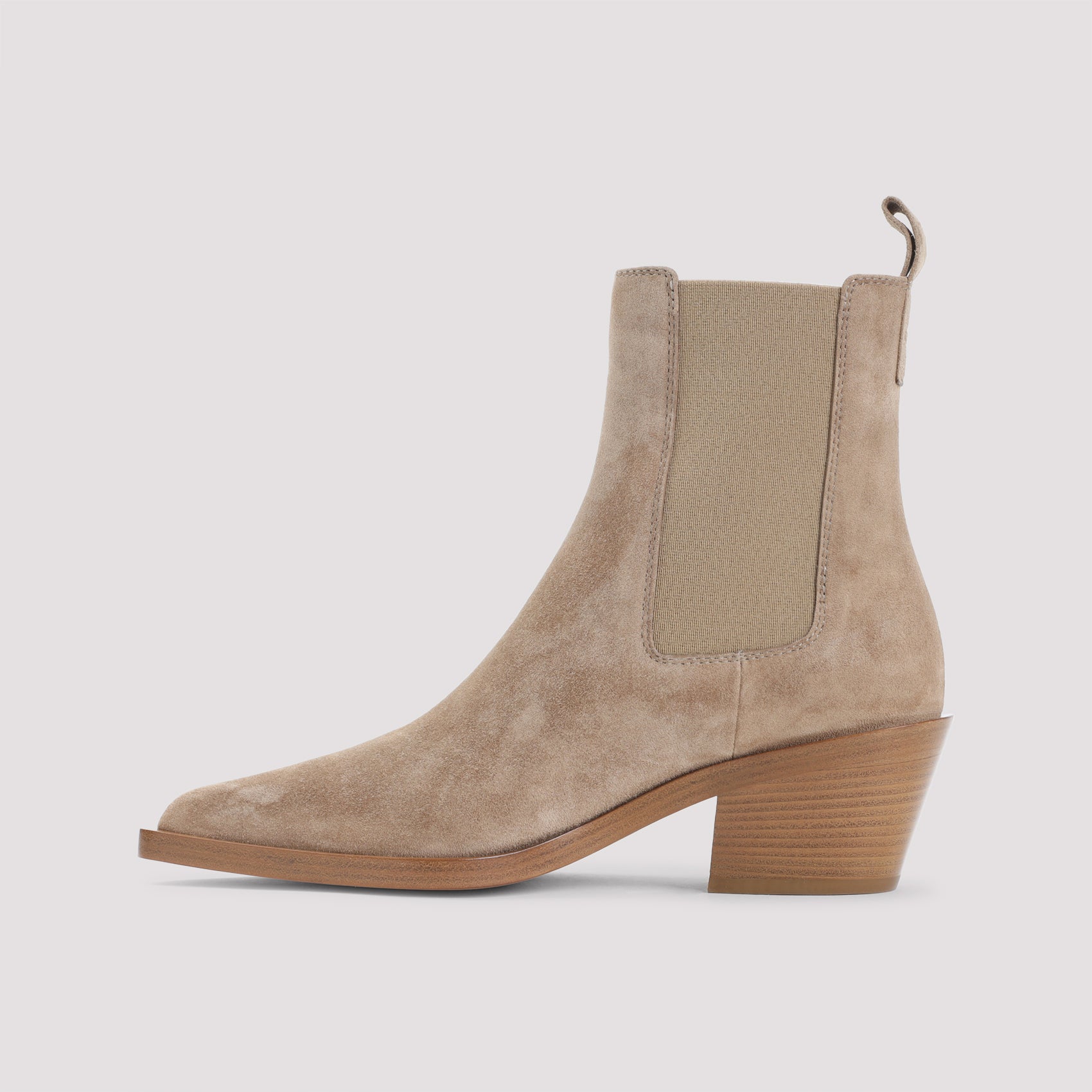Suede Leather Ankle Boots