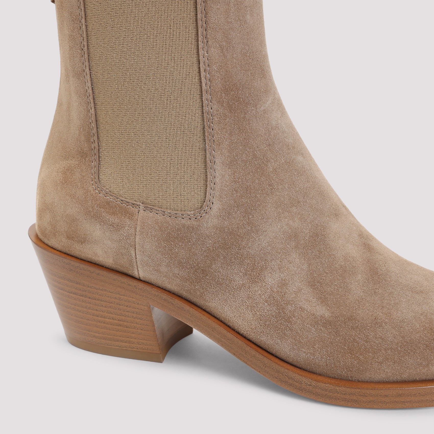 Suede Leather Ankle Boots