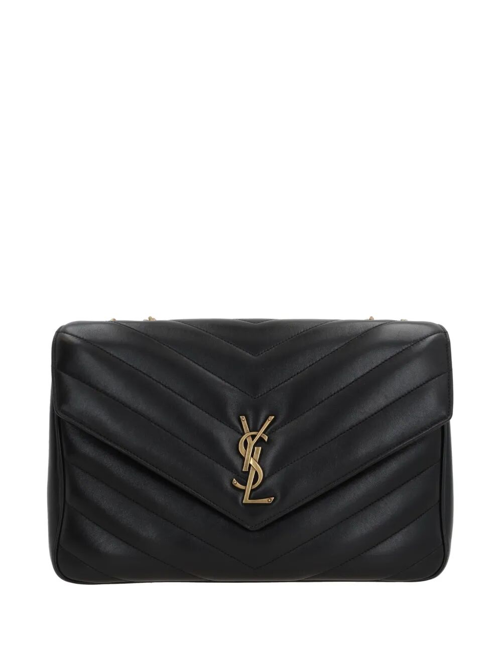 NEW LOULOU LARGE BAG IN MATELASSÉ LAMBSKIN