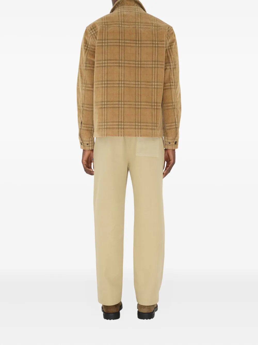 CHECK CORDUROY OVERSHIRT
