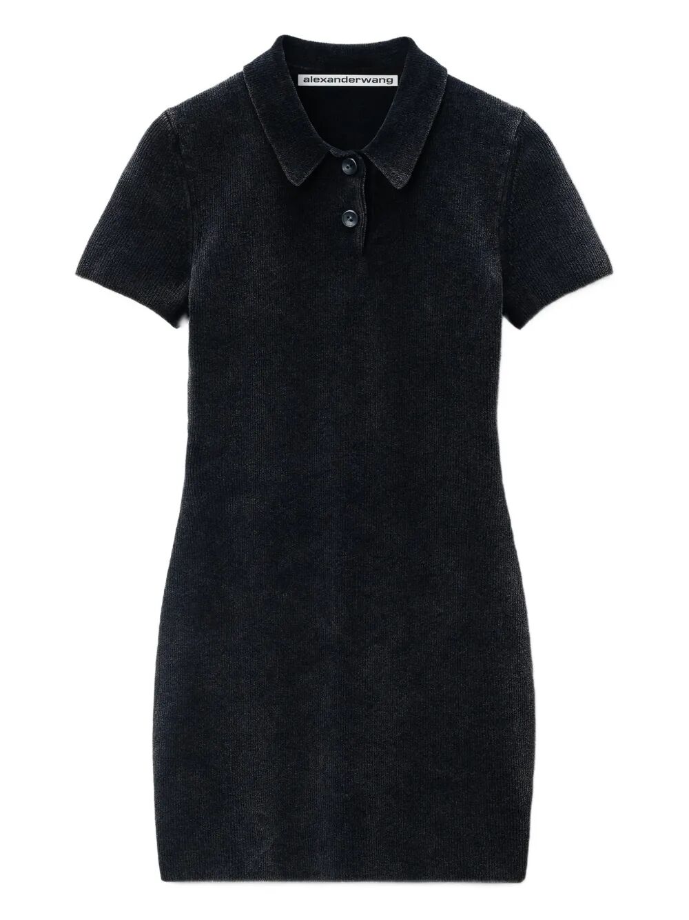 COTTON-BLEND CHENILLE MINIDRESS