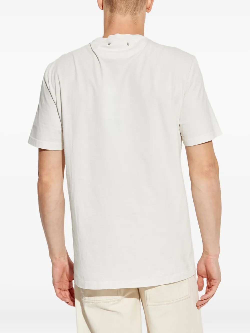 `GOLDEN CLUB SINCE 2000` PRINT COTTON T-SHIRT