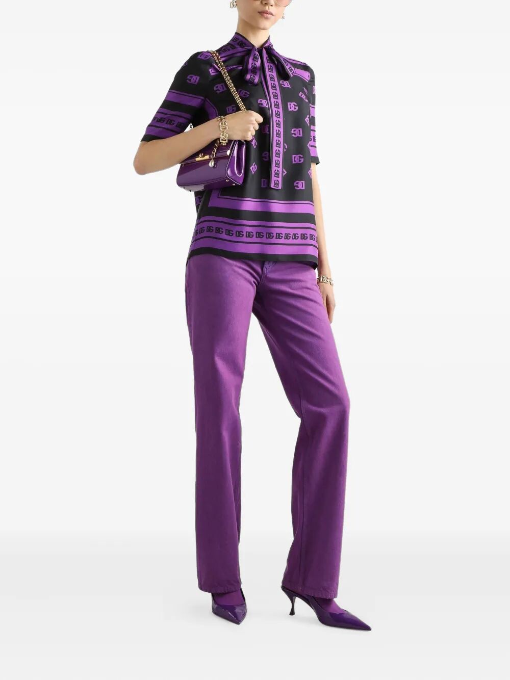 FIVE-POCKET STRAIGHT LEG JEANS