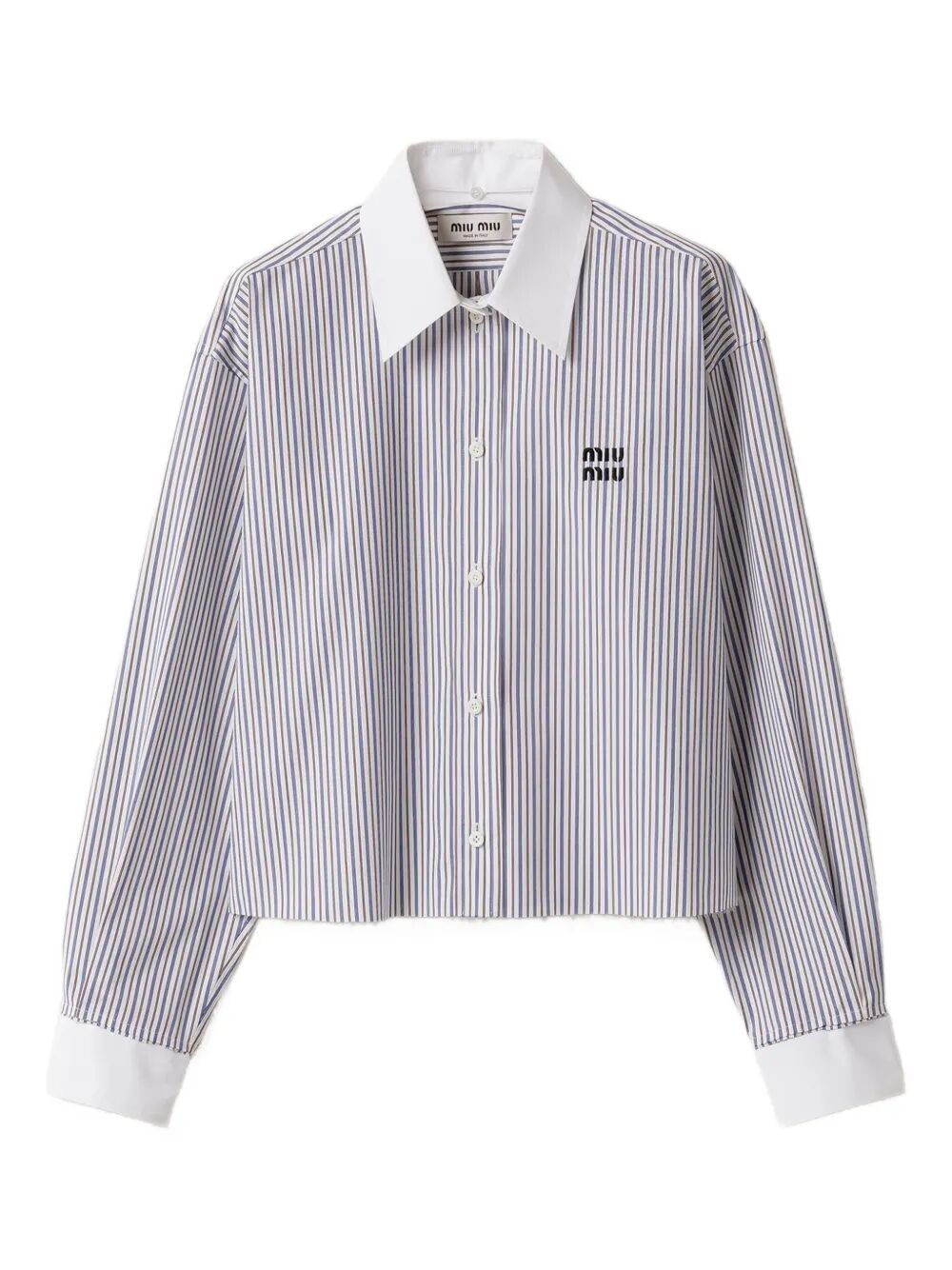 STRIPED POPLIN SHIRT