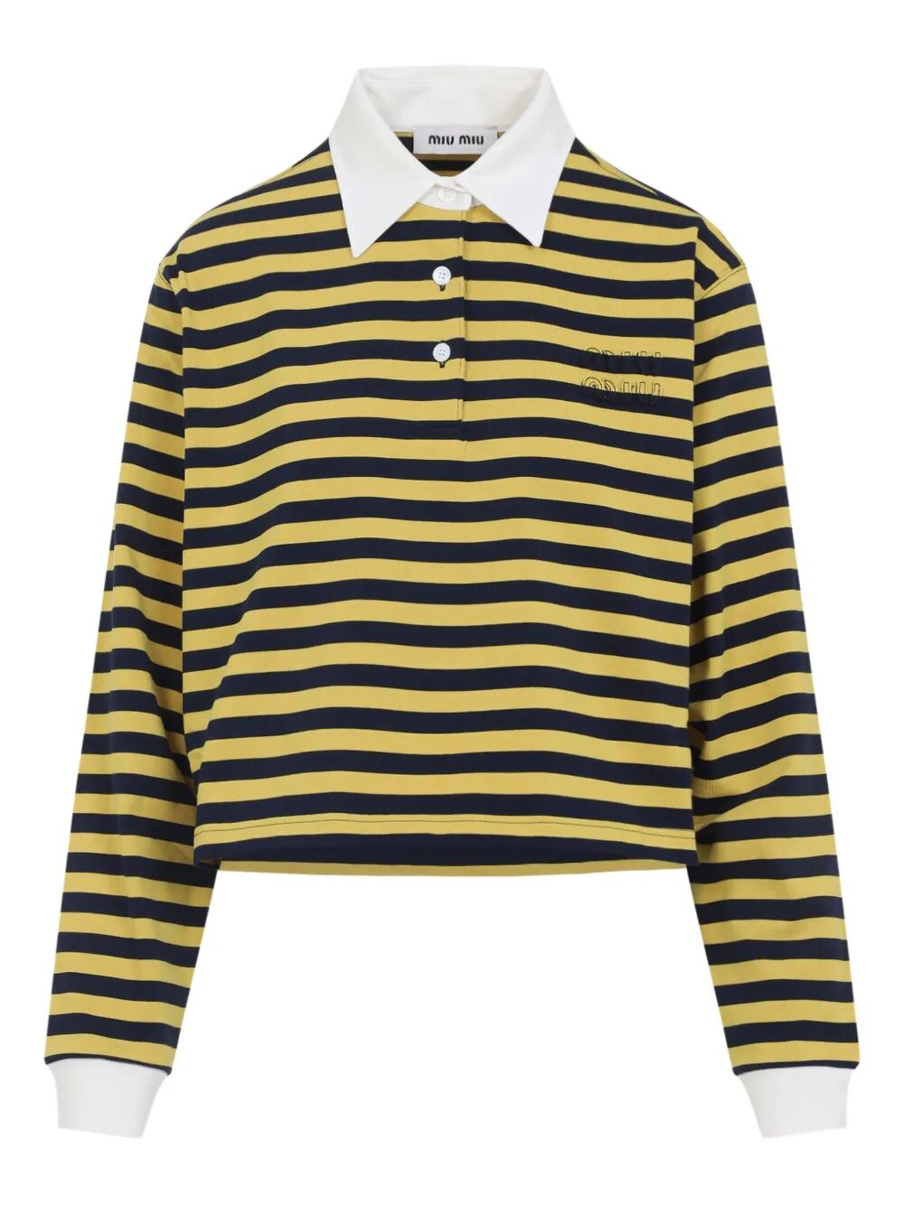 STRIPED RUGBY POLO SHIRT