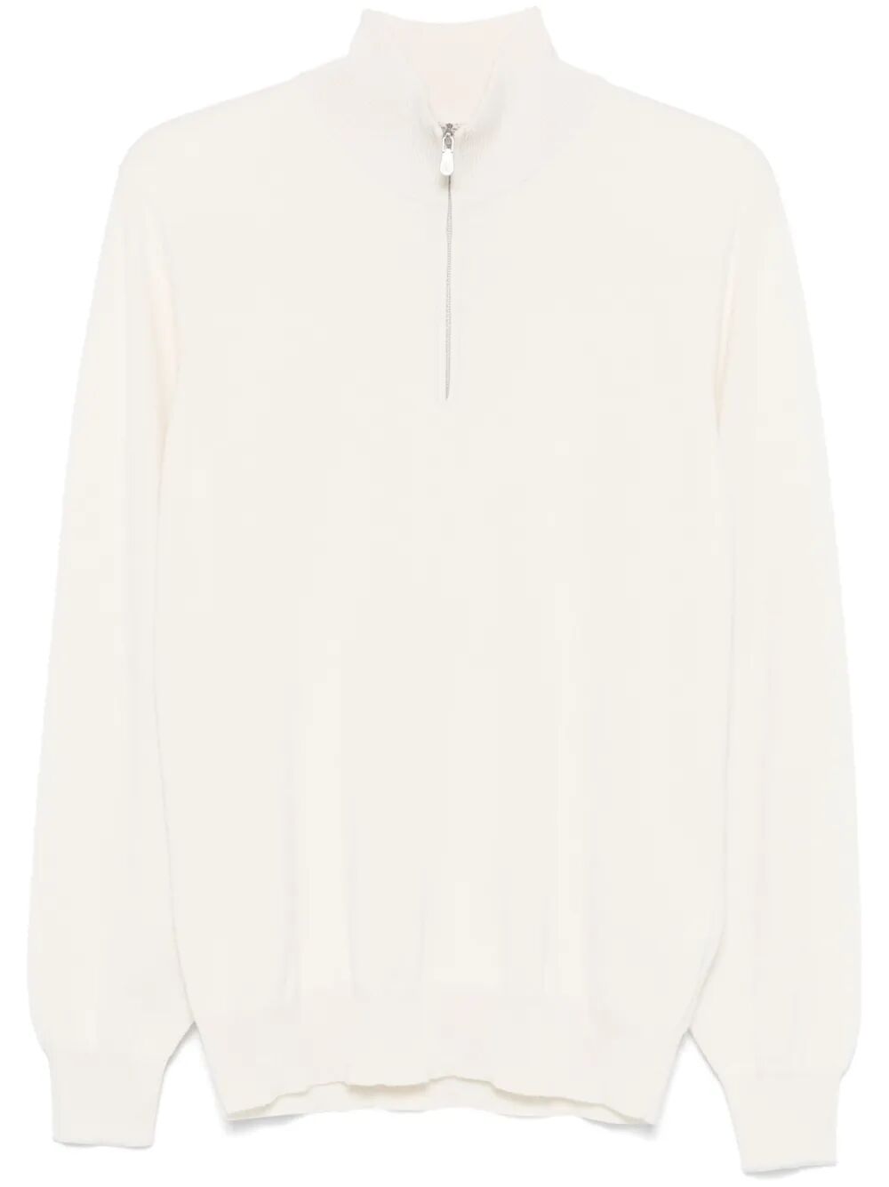 CASHMERE SWEATER WITH HALF ZIP