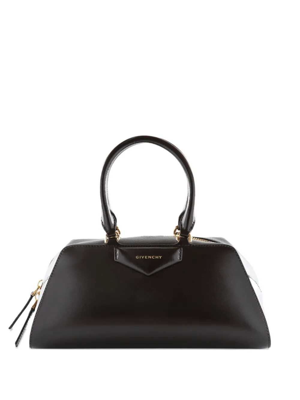 SMALL ANTIGONA EAST-WEST BOX LEATHER BAG