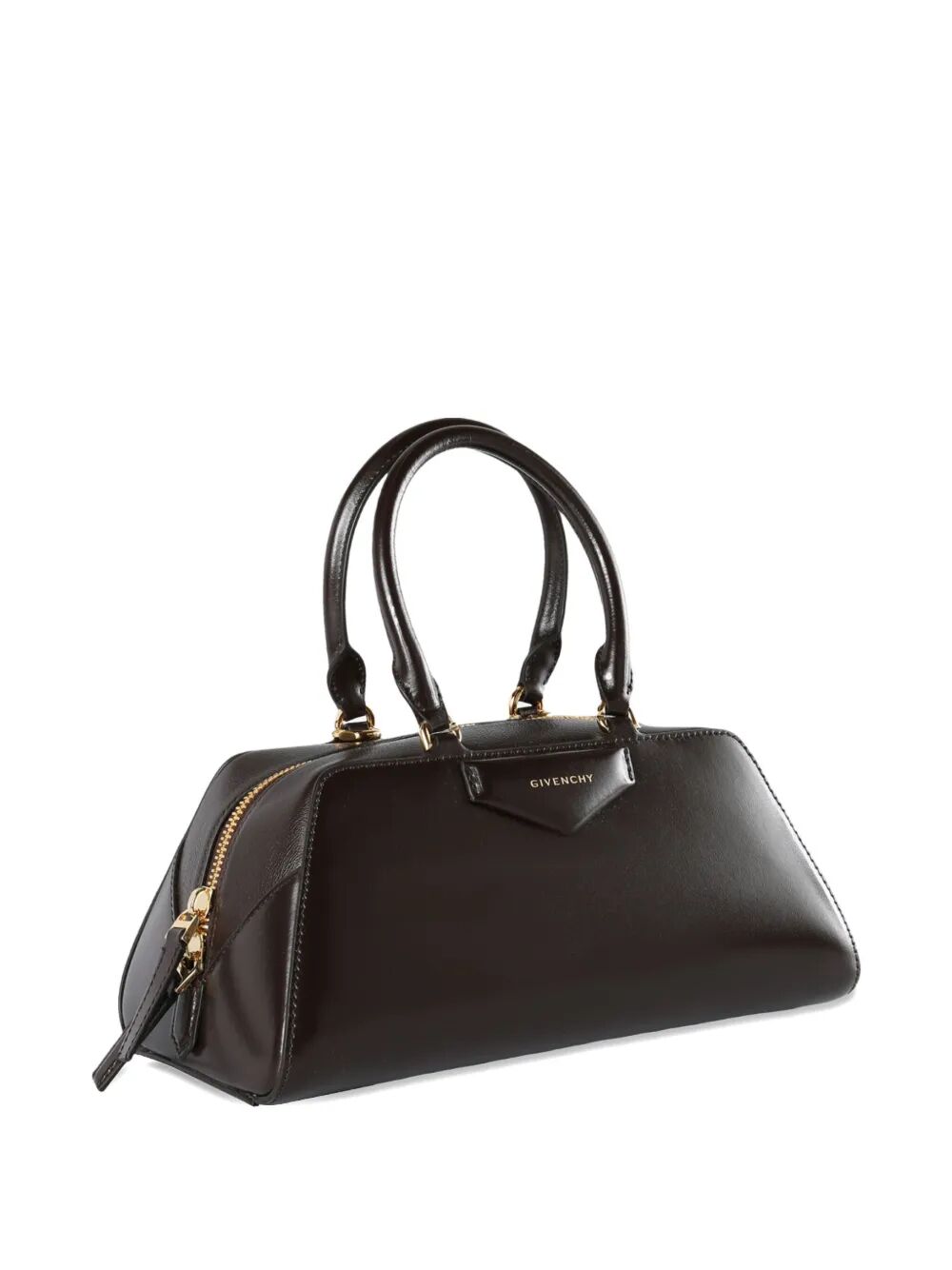 SMALL ANTIGONA EAST-WEST BOX LEATHER BAG