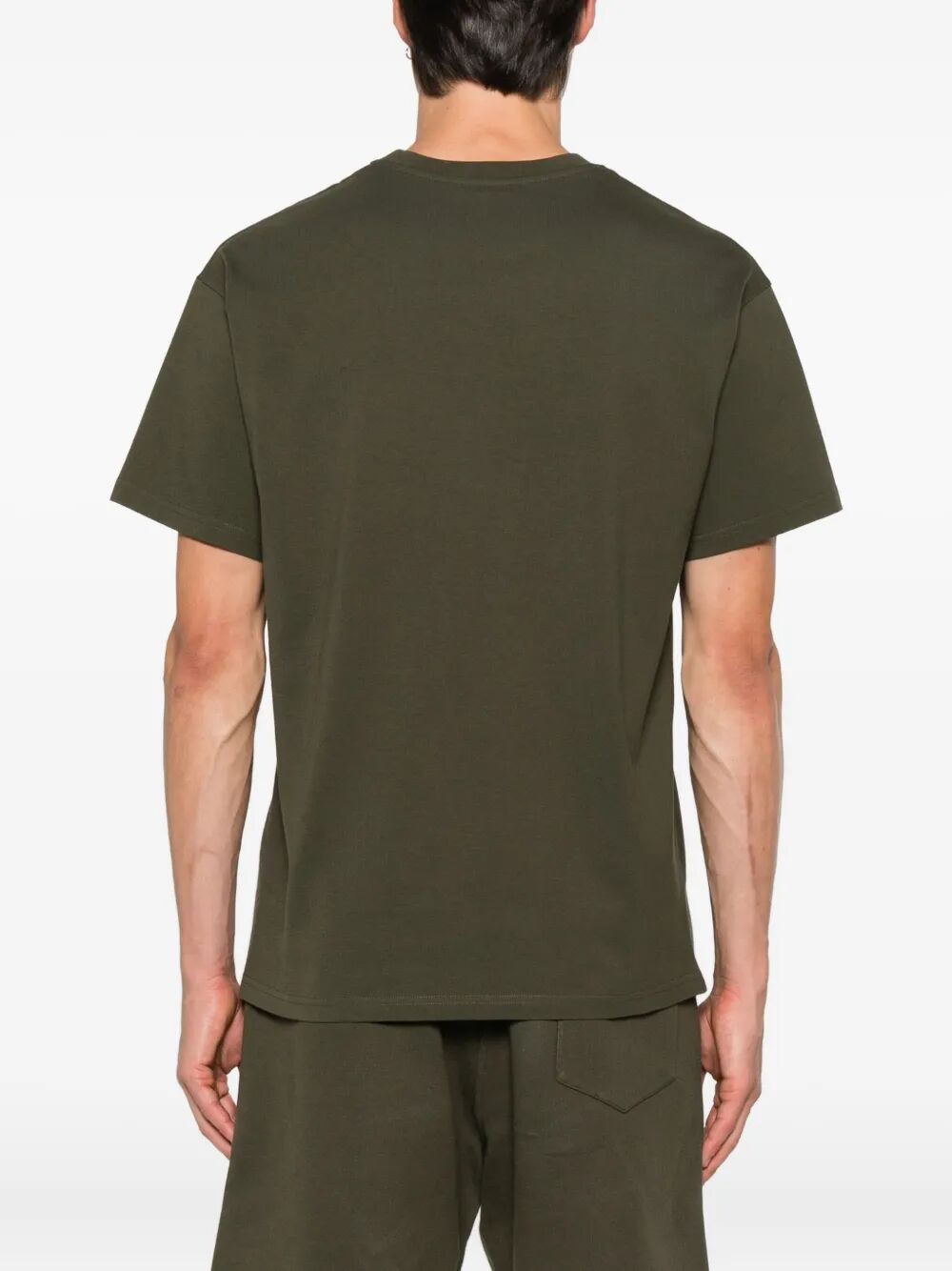 COTTON T-SHIRT WITH GIVENCHY STAMP PRINT