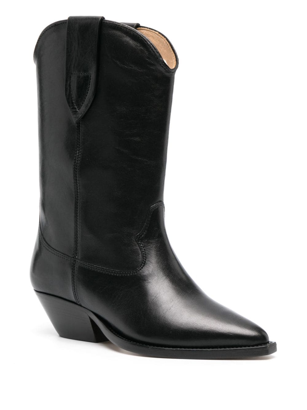 DUERTO LEATHER COWBOY BOOTS