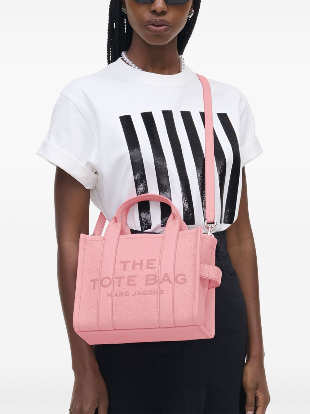 THE LEATHER SMALL TOTE BAG