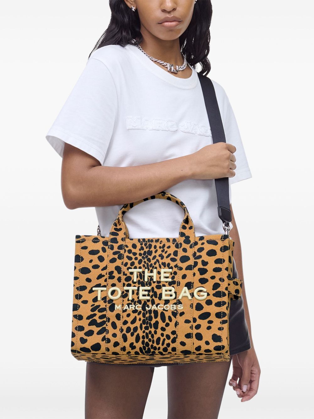 THE CHEETAH CANVAS MEDIUM TOTE BAG