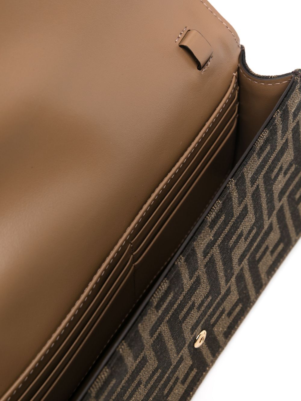 WALLET ON CHAIN FF JACQUARD BAGUETTE