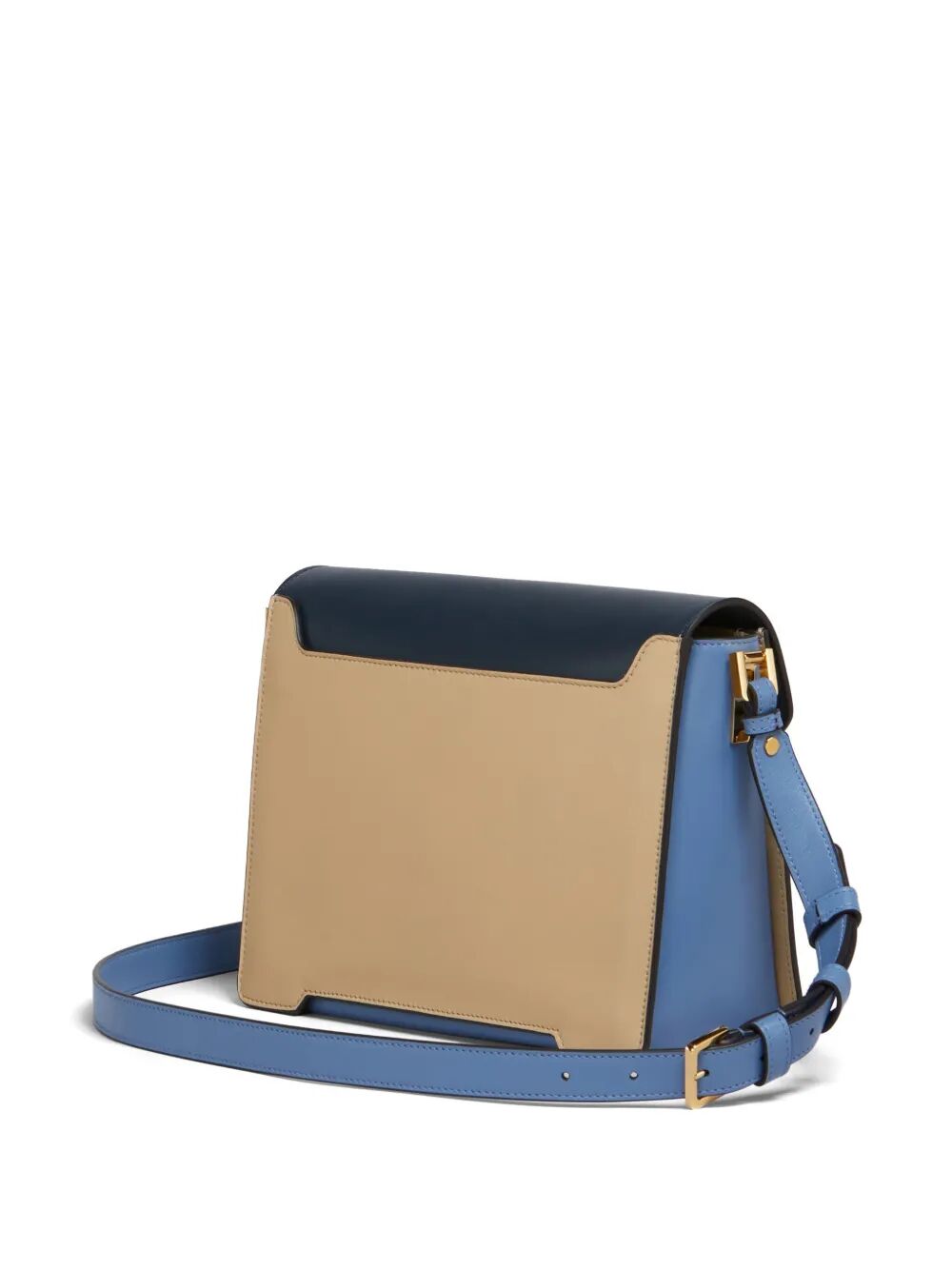 LEATHER TRUNKAROO MEDIUM SHOULDER BAG
