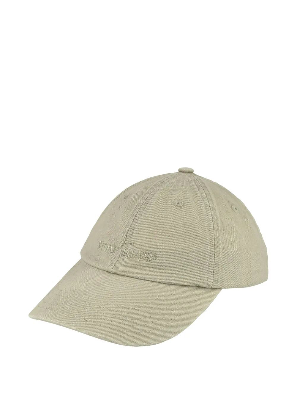 COMPASS LOGO BRUSHED COTTON BASEBALL CAP