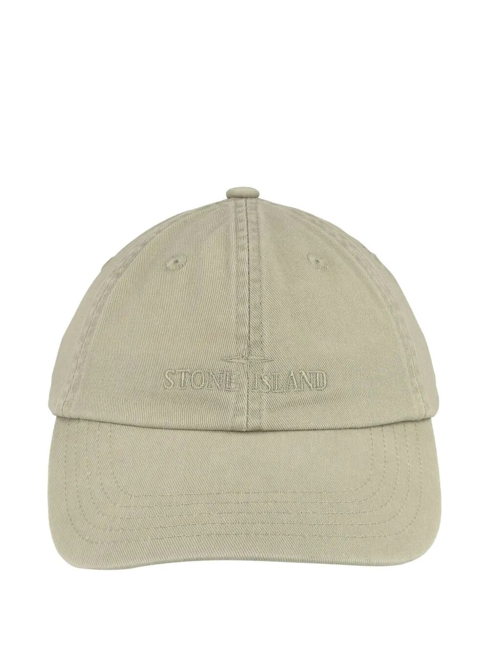 COMPASS LOGO BRUSHED COTTON BASEBALL CAP