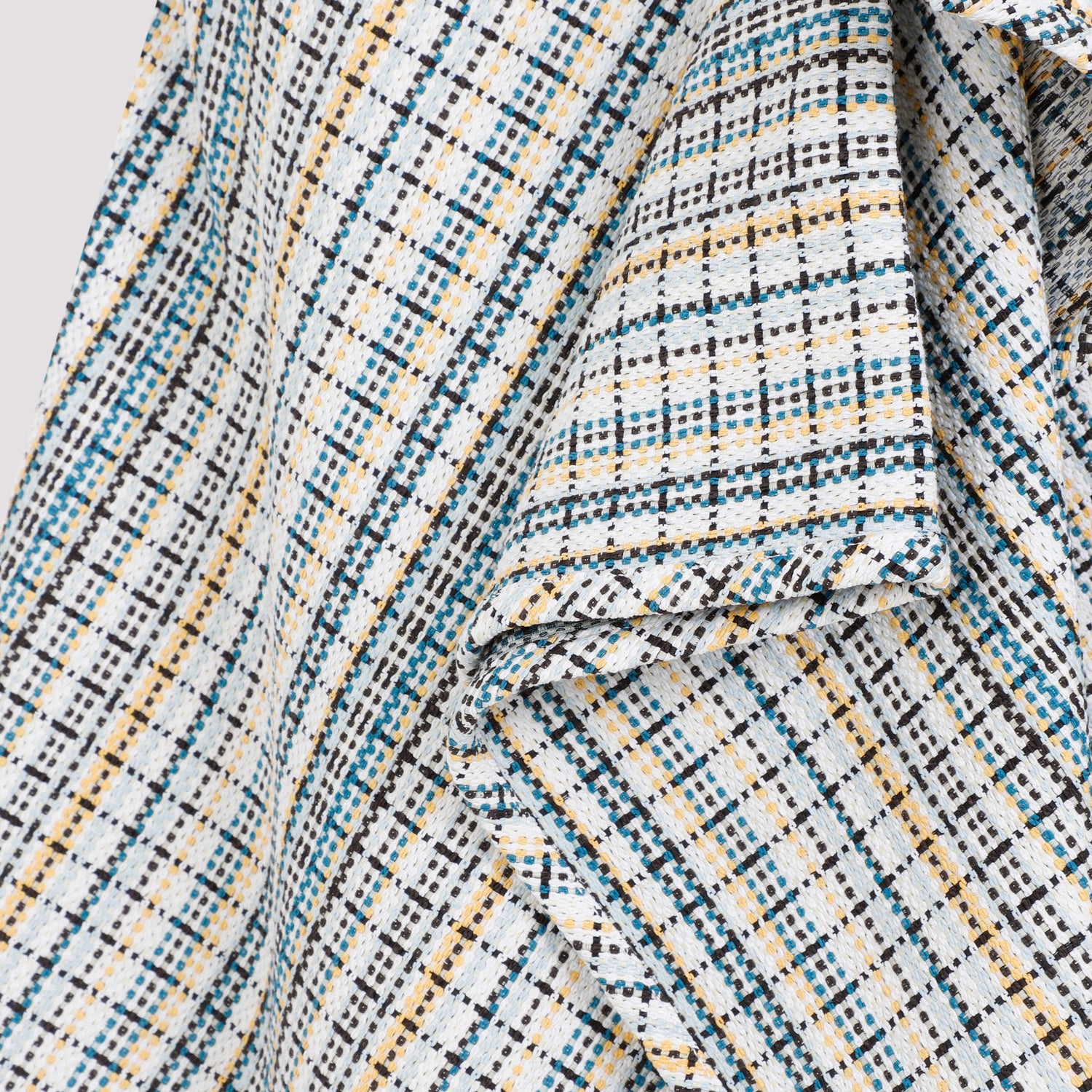 Cotton Check Skirt