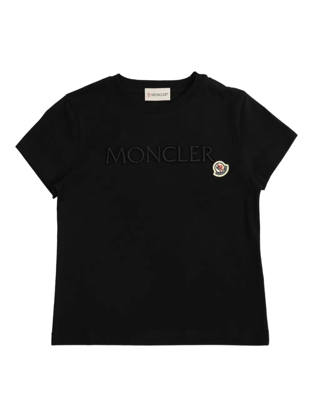 EMBROIDERED LOGO COTTON T-SHIRT