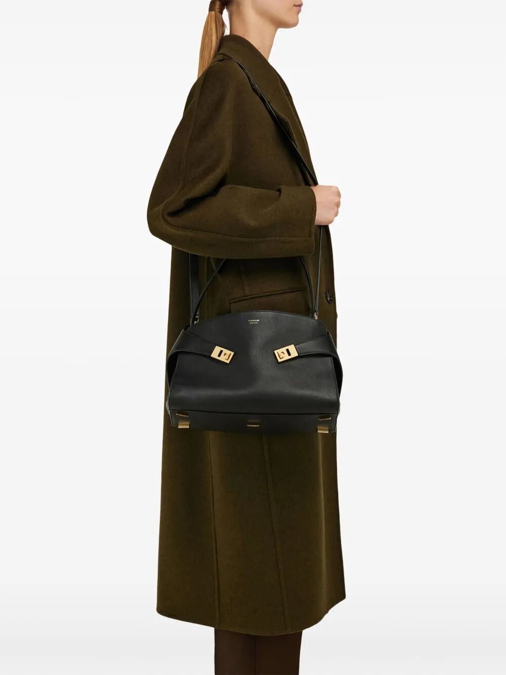 HUG SOFT MEDIUM BICOLOR SHOULDER BAG