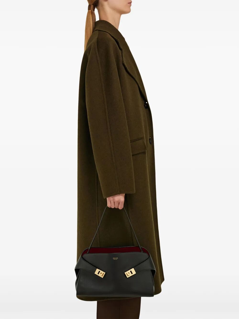 HUG SOFT MEDIUM BICOLOR SHOULDER BAG