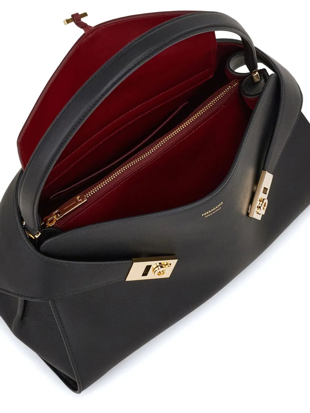 HUG SOFT MEDIUM BICOLOR SHOULDER BAG
