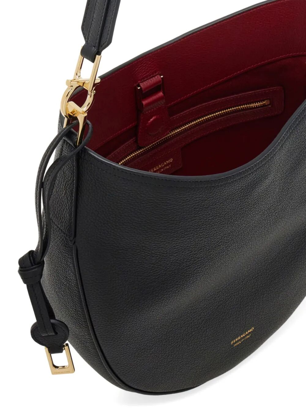 NORTH-SOUTH MEDIUM HOBO BAG