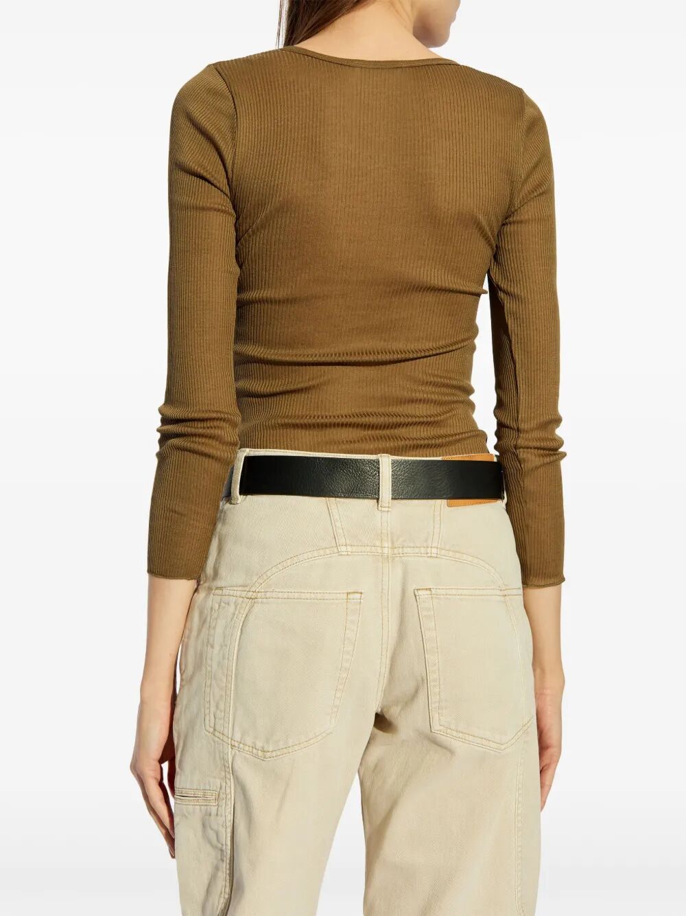 LAMYLIC LONG SLEEVE COTTON TOP
