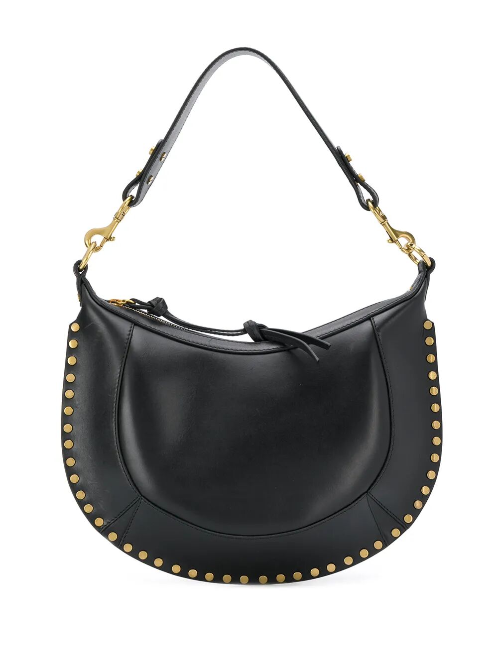NAOKO STUDDED LEATHER BAG