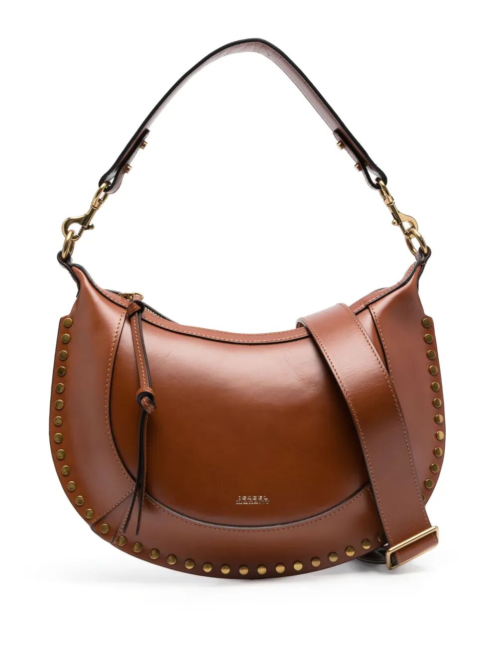 NAOKO STUDDED LEATHER BAG