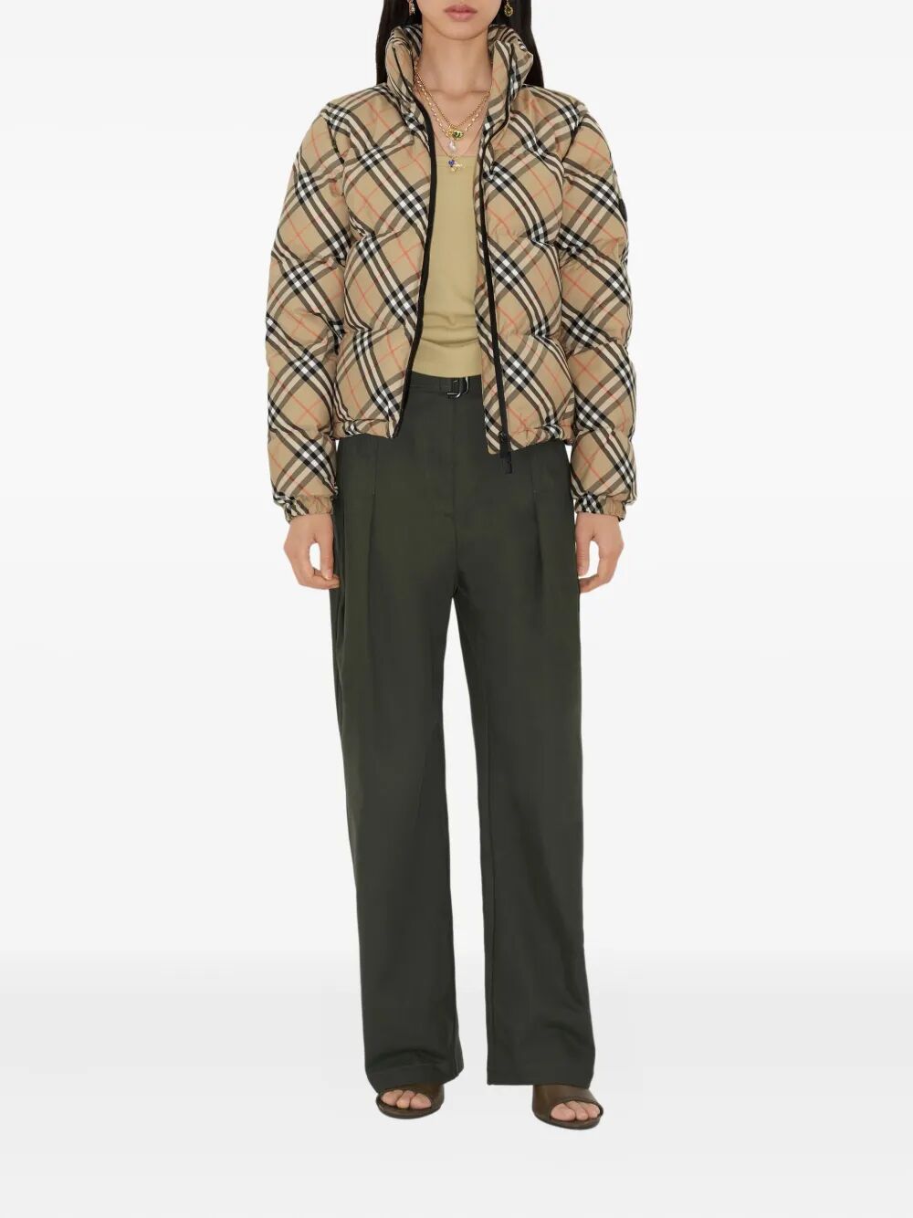 CHECK AMBLESIDE PUFFER JACKET