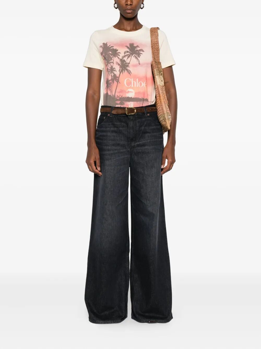 DENIM TROUSERS