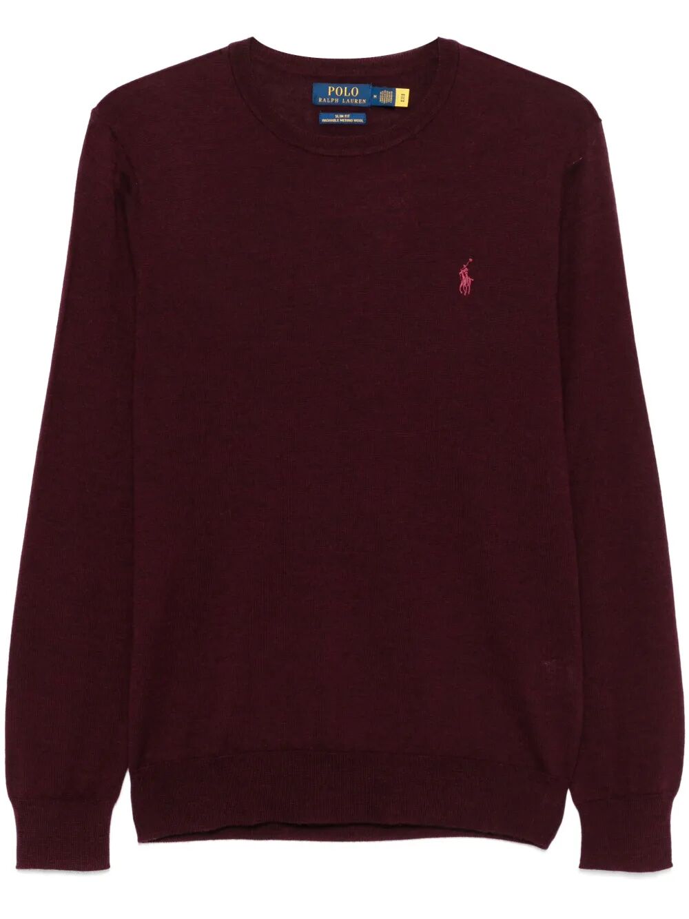 LIGHTWEIGHT WOOL CREW-NECK PULLOVER