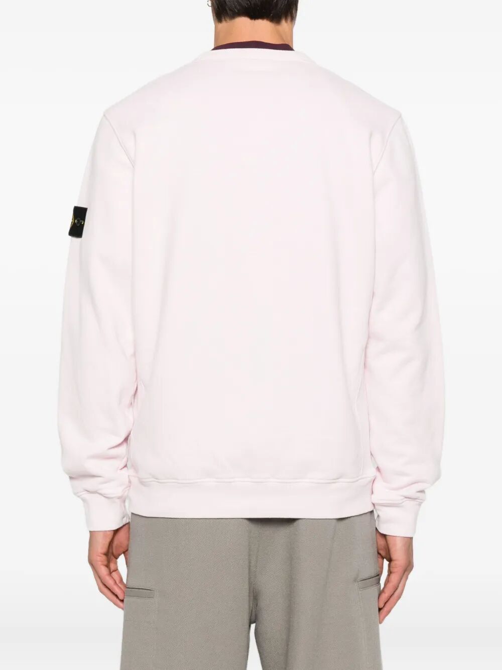 COTTON FLEECE CREW NECK SWEATSHIRT