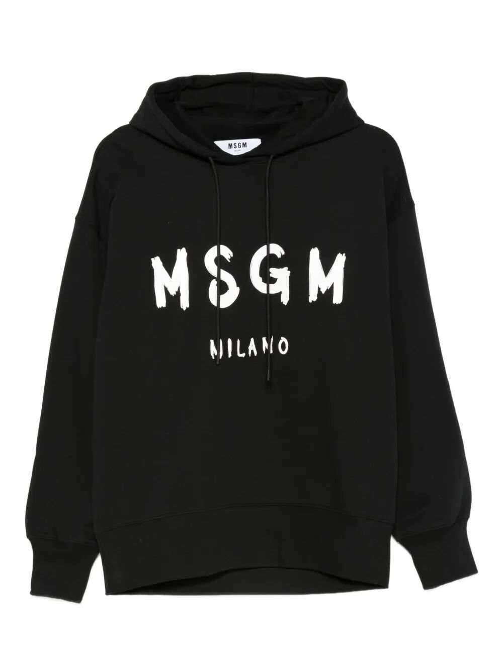 LOGO PRINT COTTON HOODIE