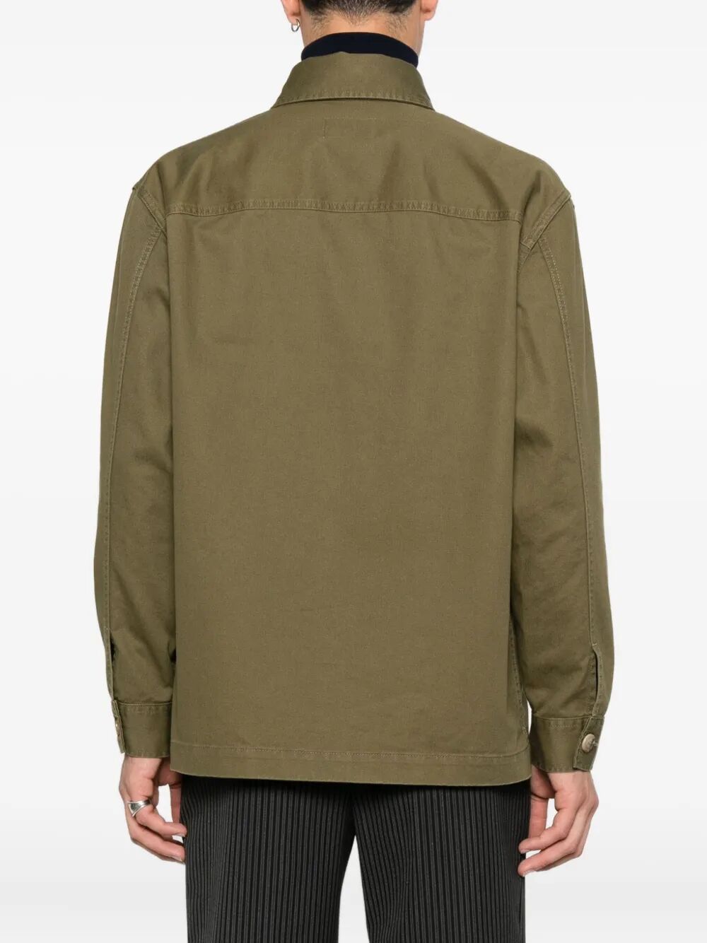 CASSANDRE OVERSHIRT IN COTTON LINEN GABARDINE