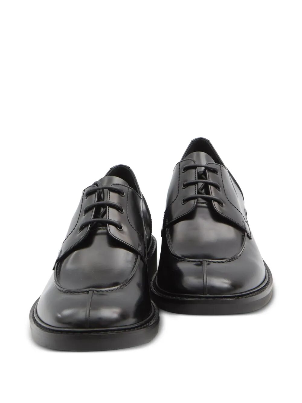 SMOOTH LEATHER LINO DERBIES