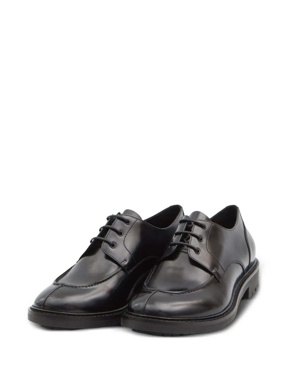 SMOOTH LEATHER LINO DERBIES