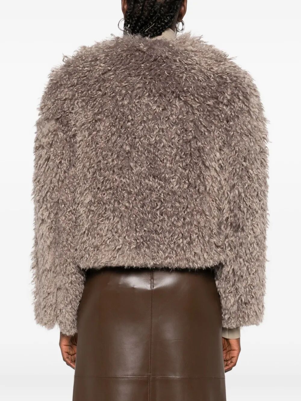TEDDY CROPPED JACKET