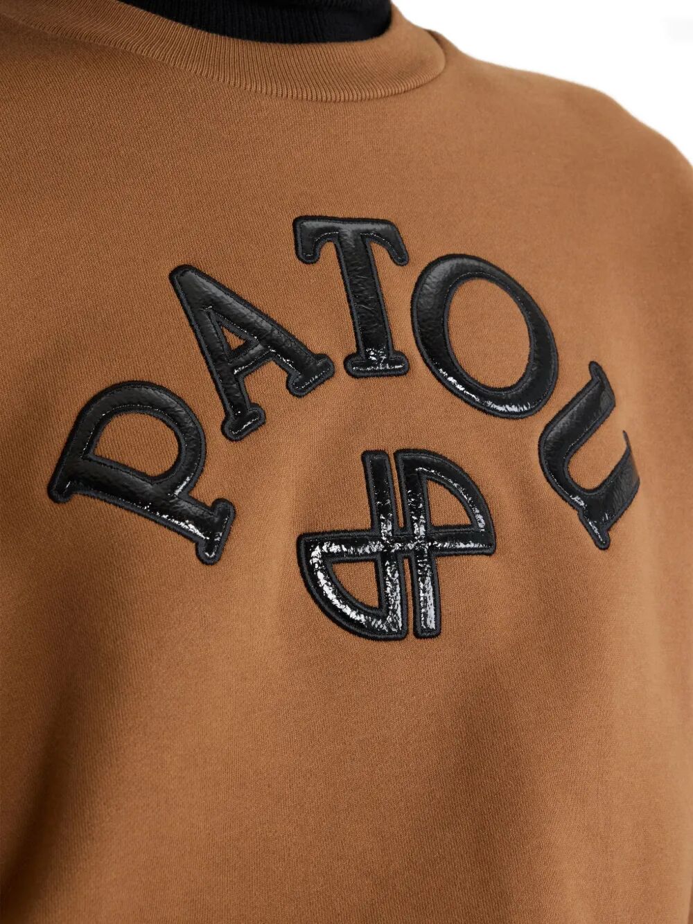 VINYLE PATOU LOGO FLEECE SWEATSHIRT