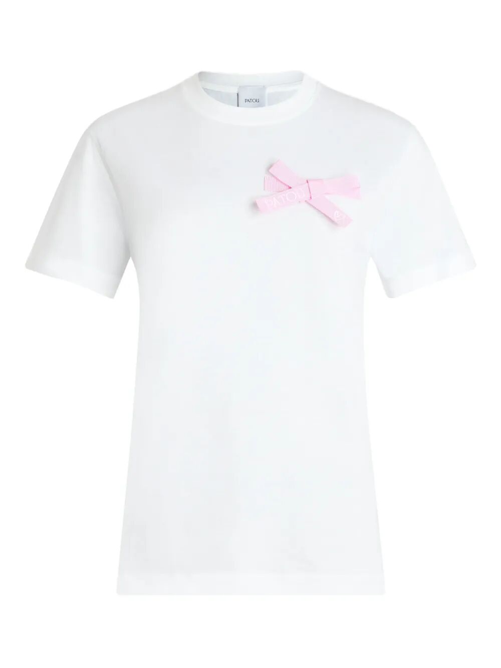 BOW T-SHIRT IN ORGANIC COTTON