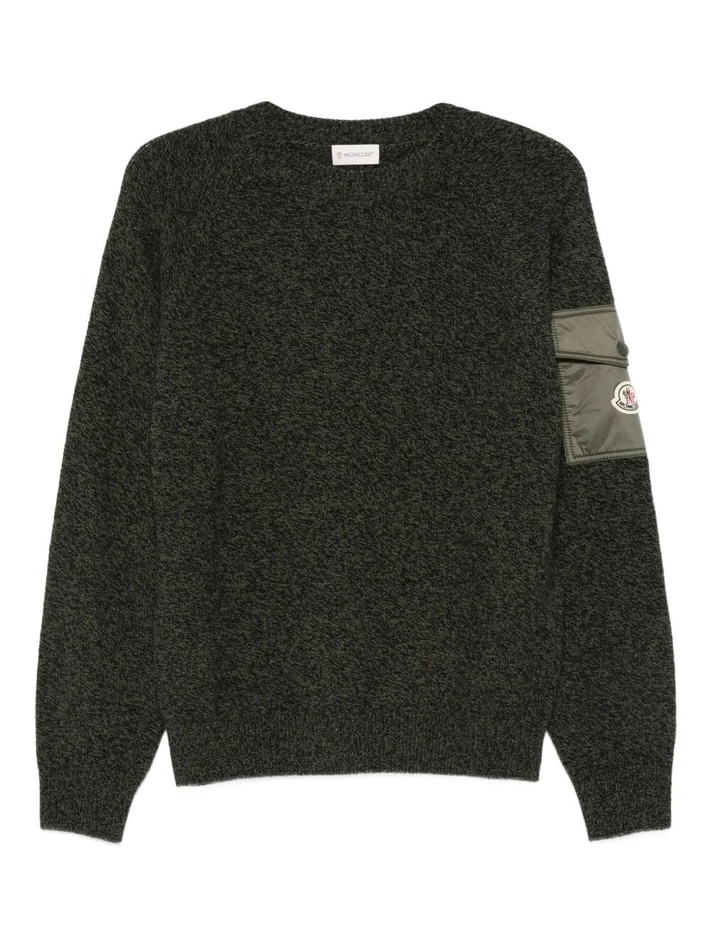 MOULINÉ WOOL AND CASHMERE JUMPER