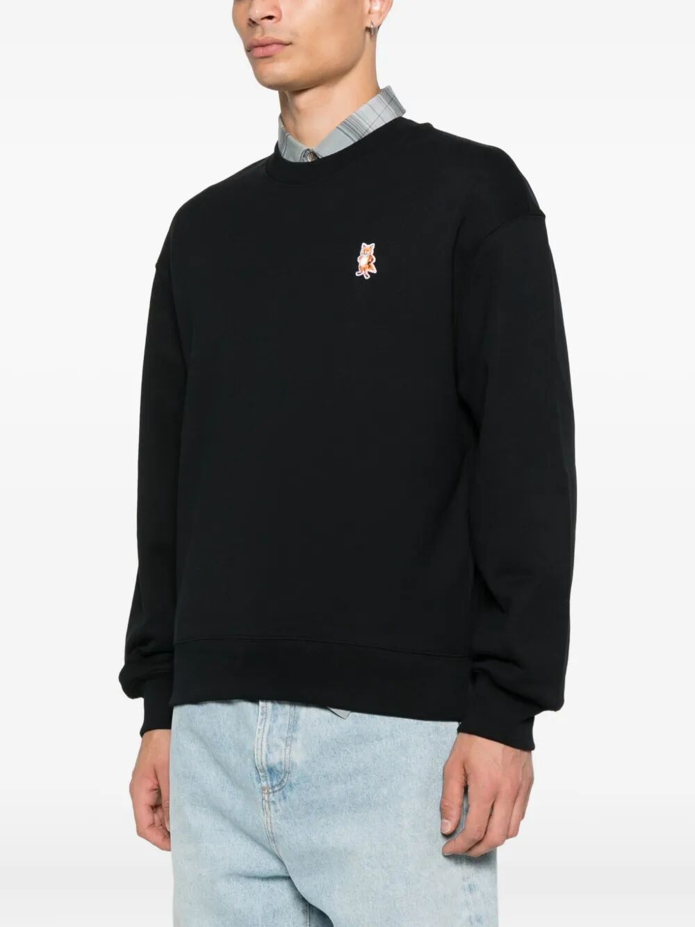 STANDING FOX COMFORT FIT FLEECE SWEATSHIRT
