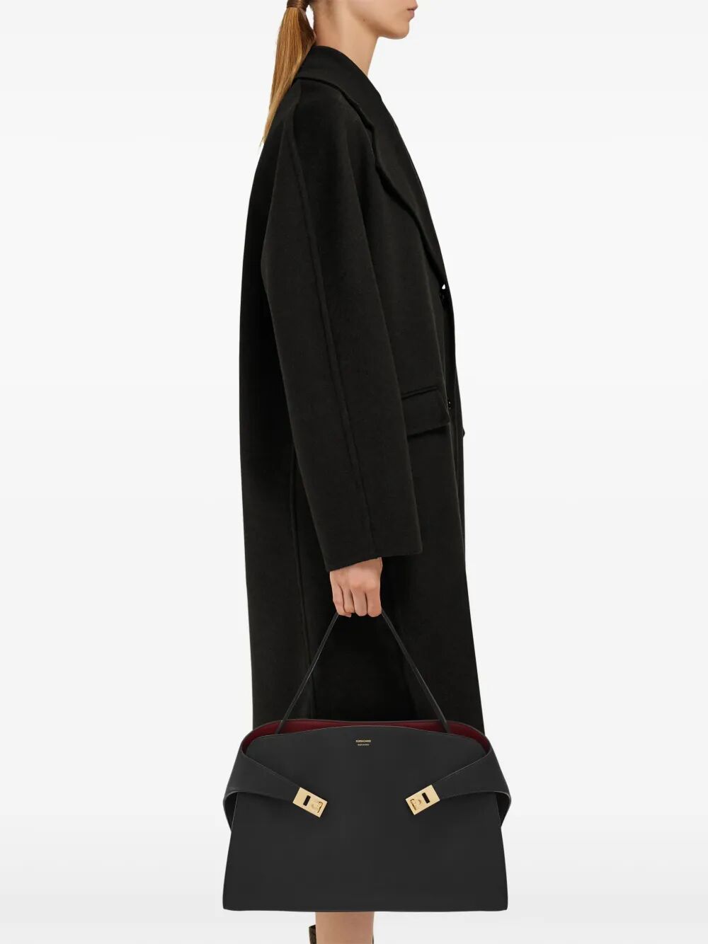 HUG SOFT LARGE BICOLOR SHOULDER BAG
