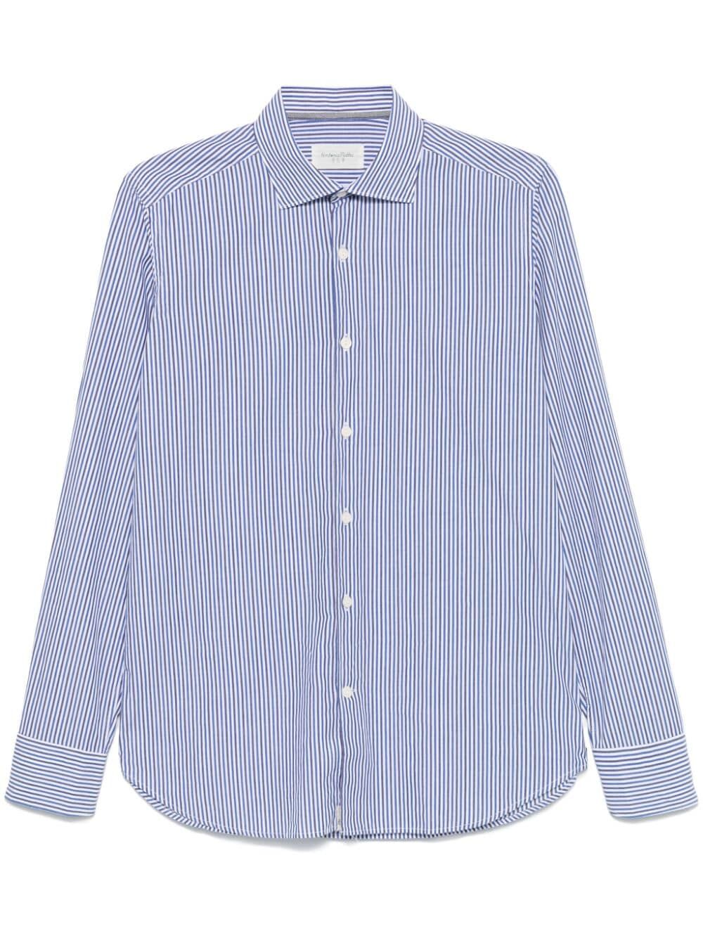 CAMICIA A RIGHE MANICA LUNGA