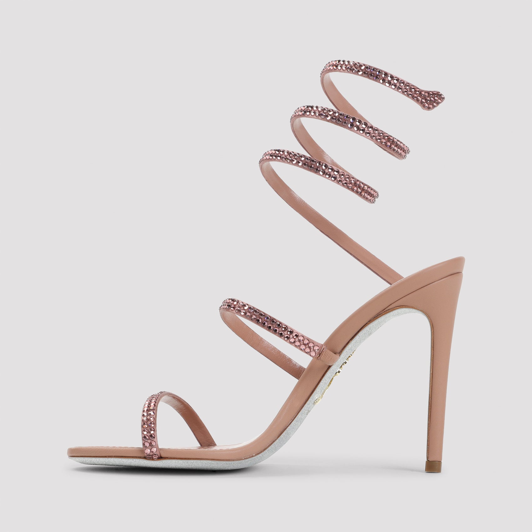 René Caovilla Snake Sandals