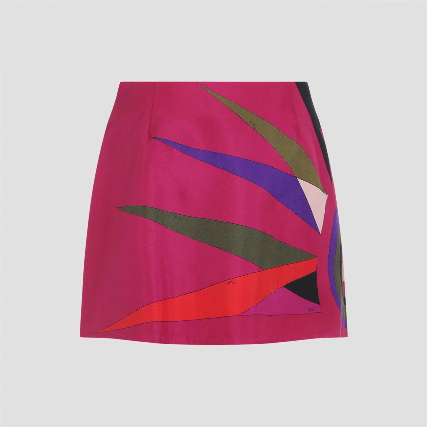 Acetate Mini Skirt